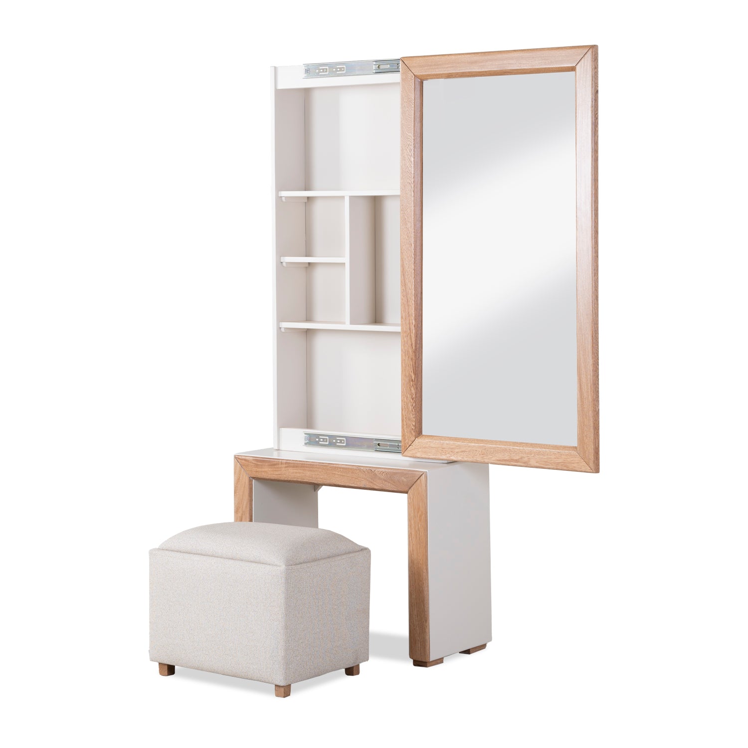 Tocador Marriot Natural, Off White