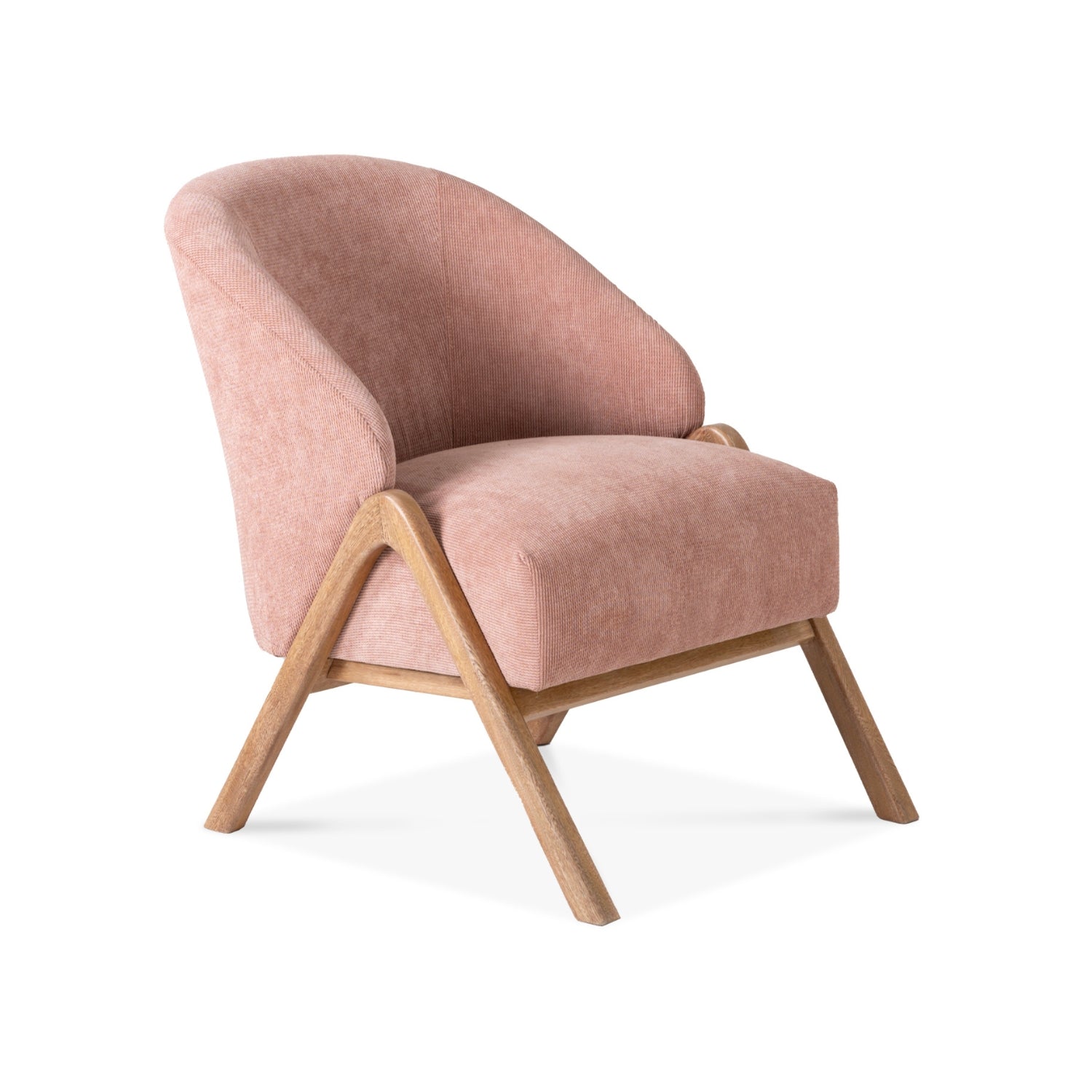 Poltrona Ryan Nhilo Rosa, Natural