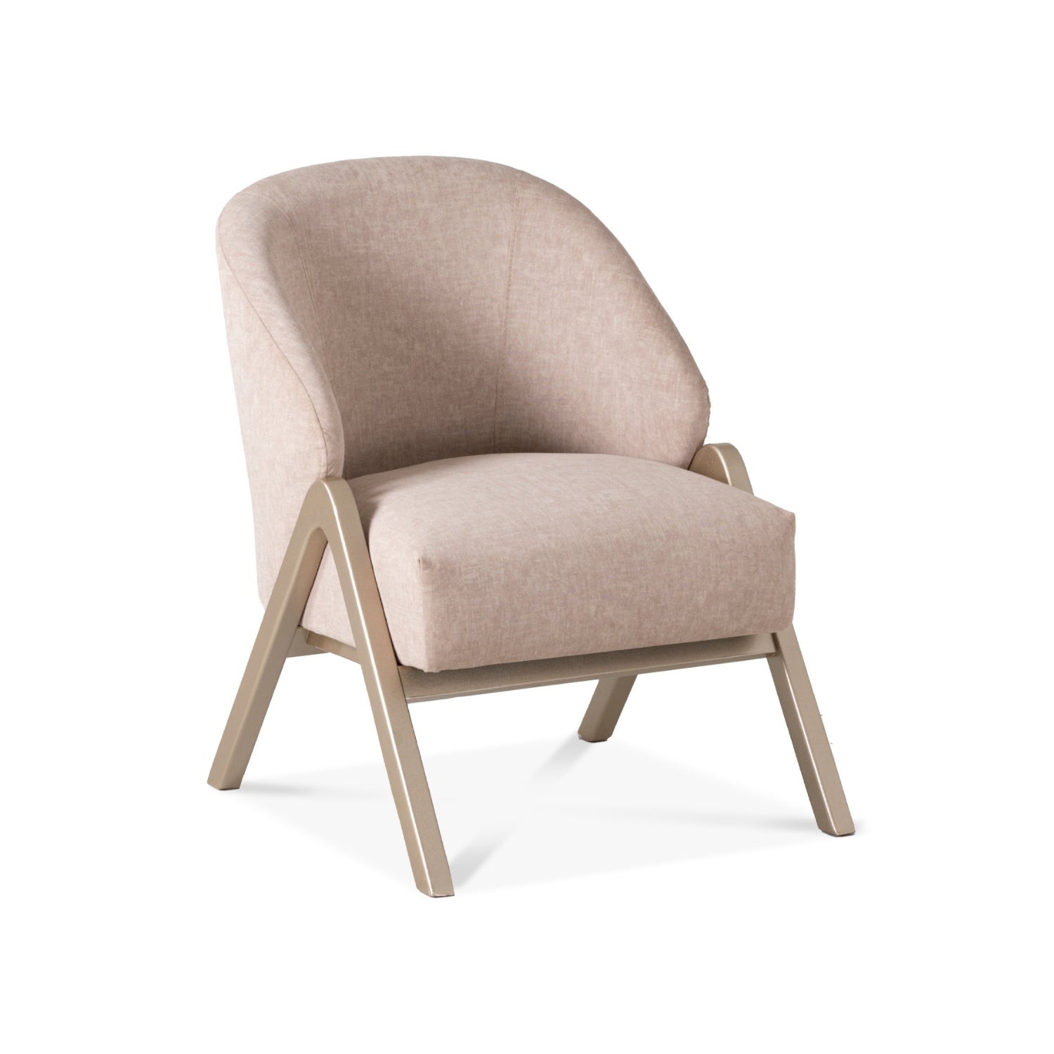 Poltrona Ryan Idilio Taupe, Champaña