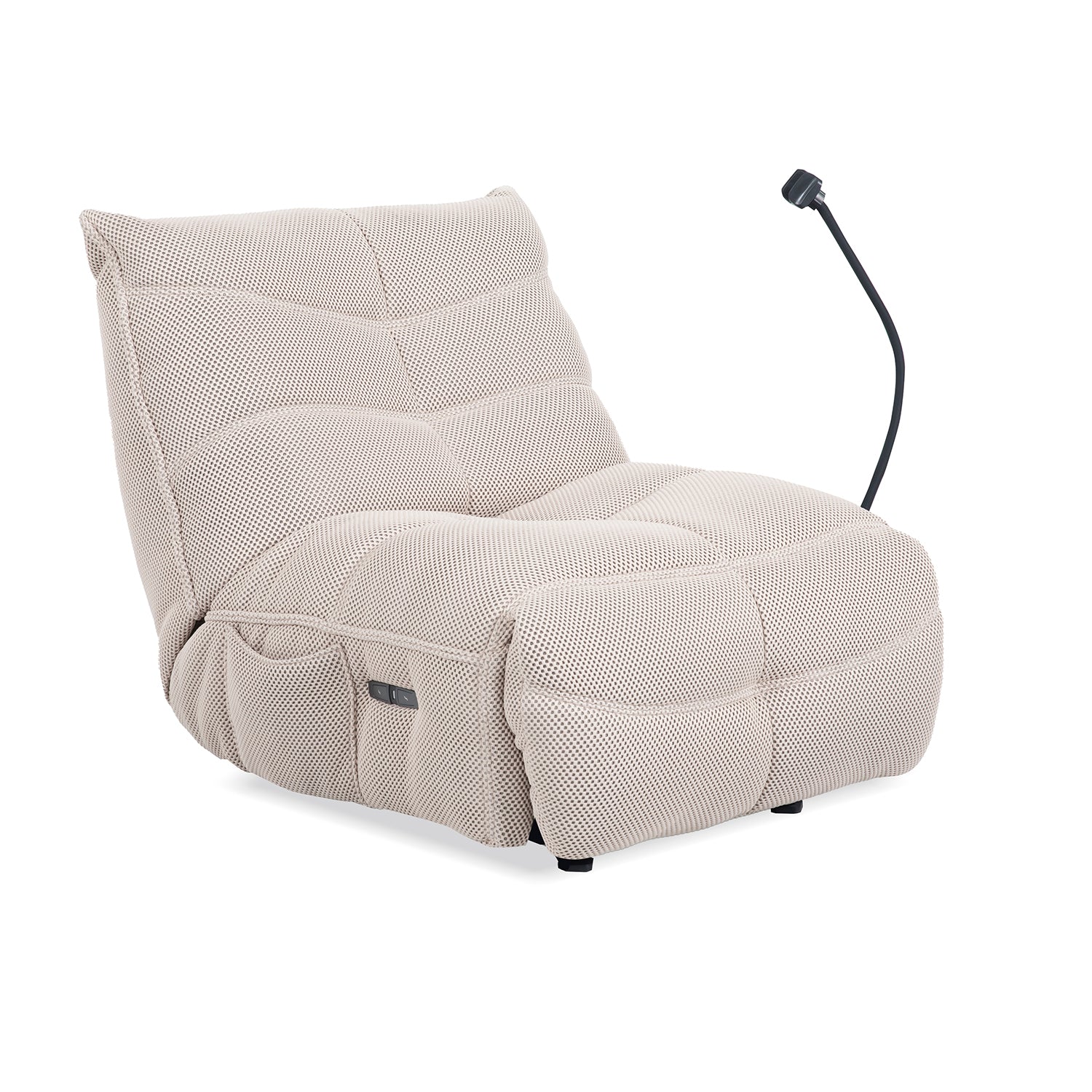 Sillón Reclinable Aston Beige Electrica
