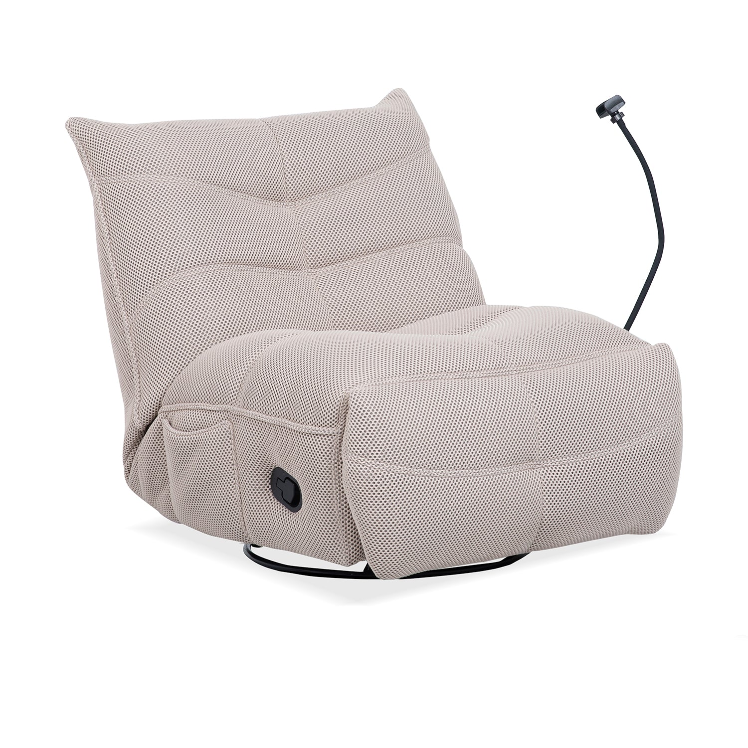 Sillón Reclinable Aston Beige Manual
