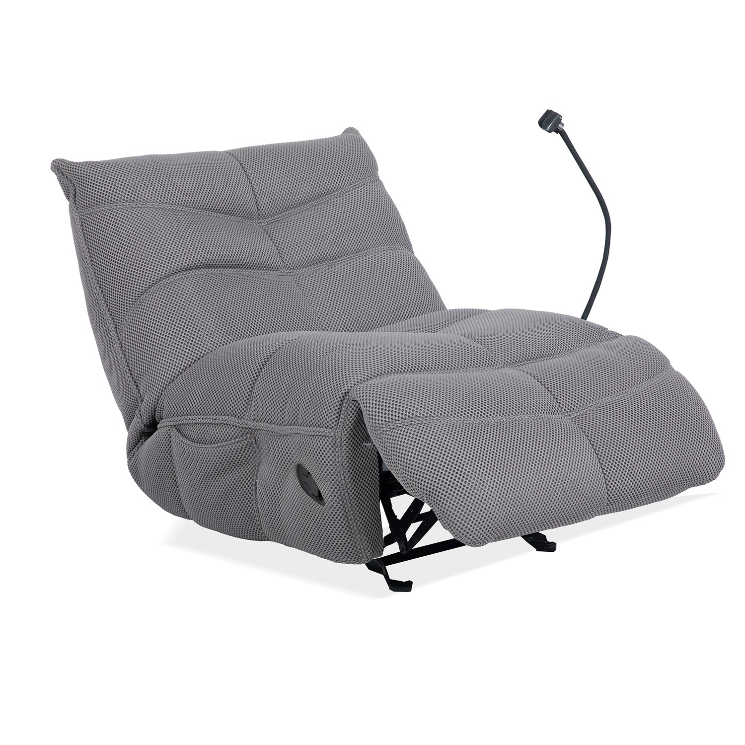 Sillón Reclinable Aston Gris Manual