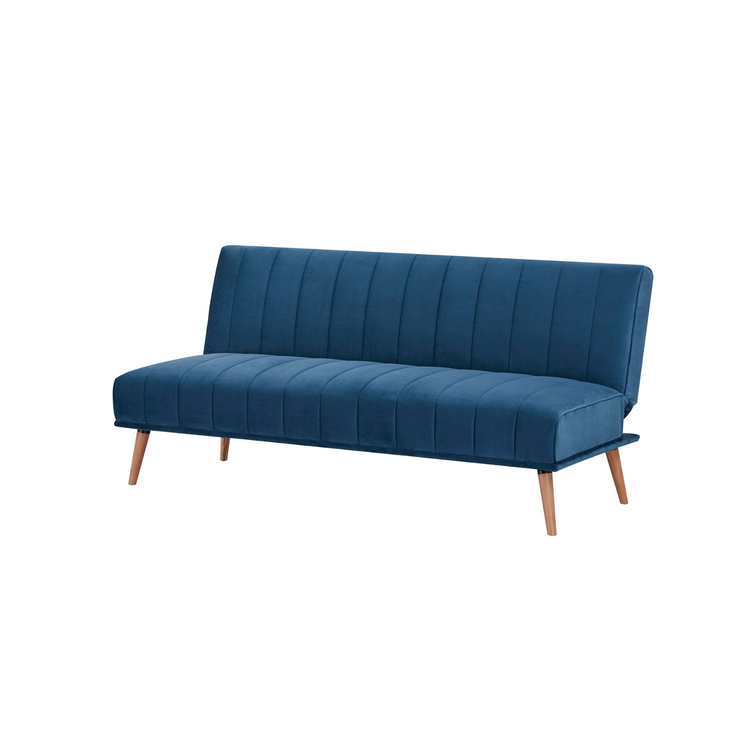 Sofá Cama Denzel Velvet Azul