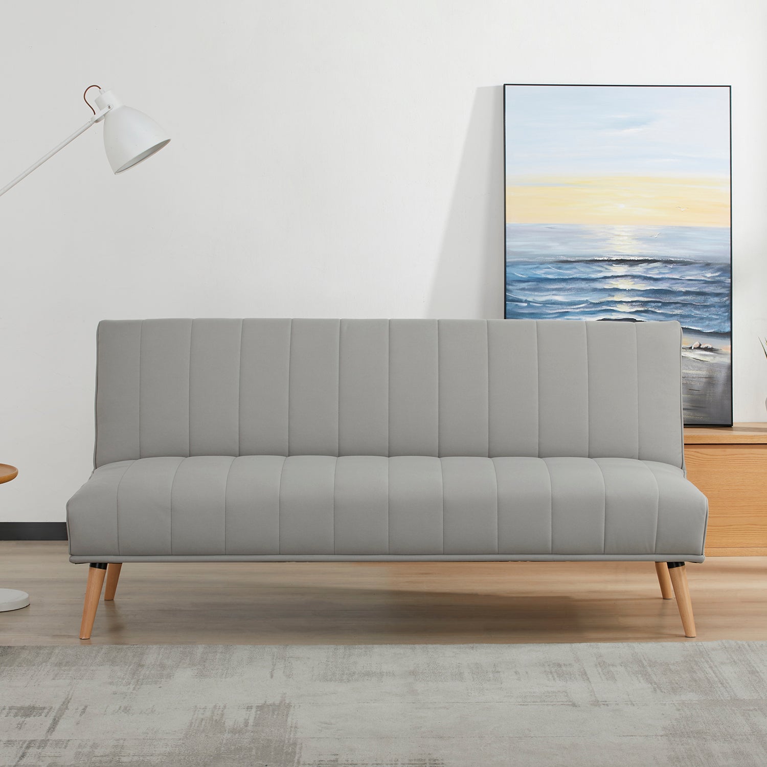 Sofá Cama Denzel Velvet Gris