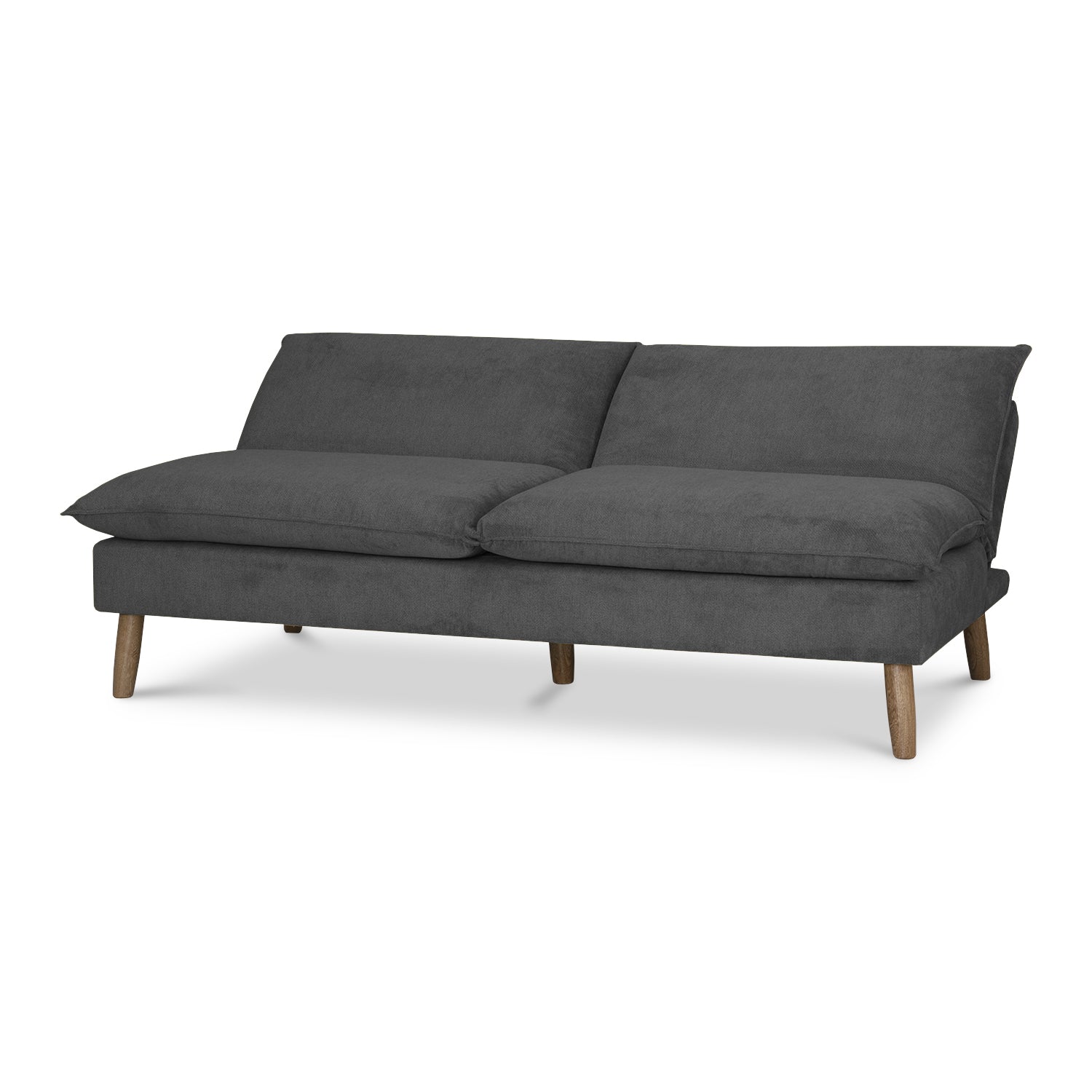 Sofá Cama Albi Velvet Chalet Acero, Natural