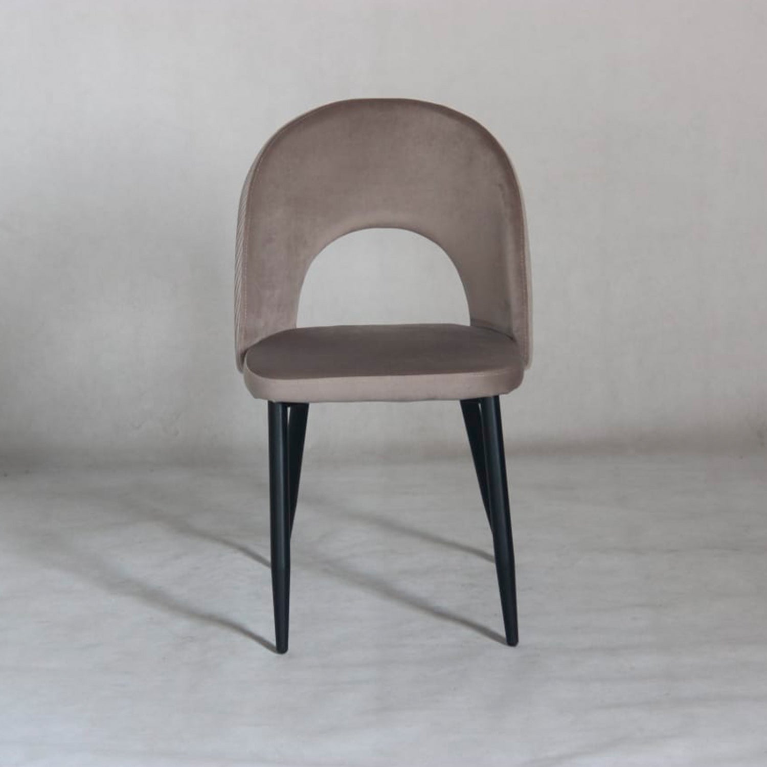 Comedor 4 Puestos Adelle Velvet Beige