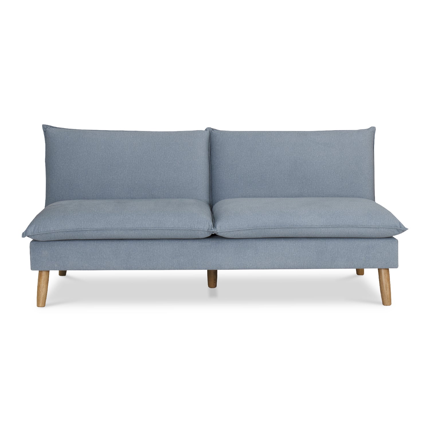 Sofá Cama Albi Velvet Chalet Indigo, Natural