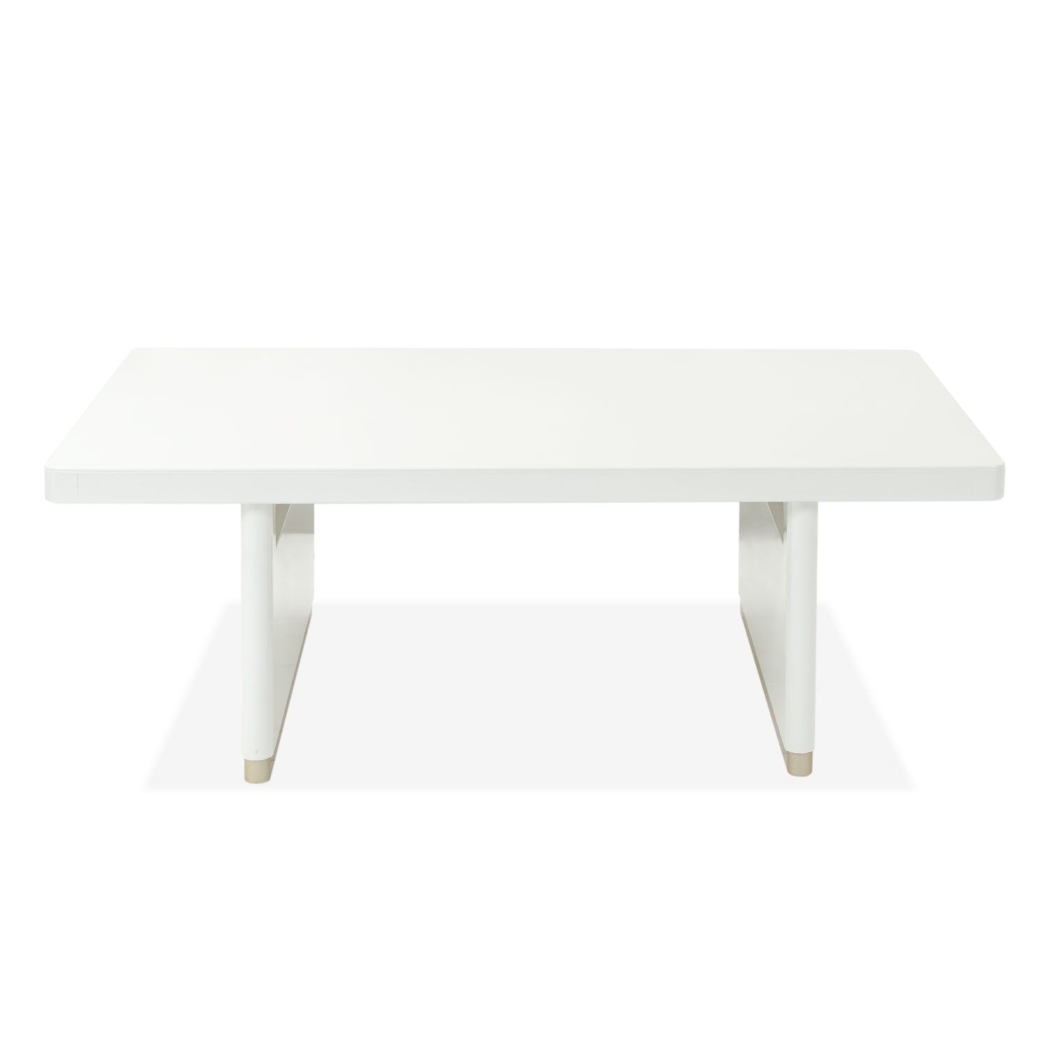 Mesa De Centro Bonn Blanco Perla, Champaña Rectangular Premium