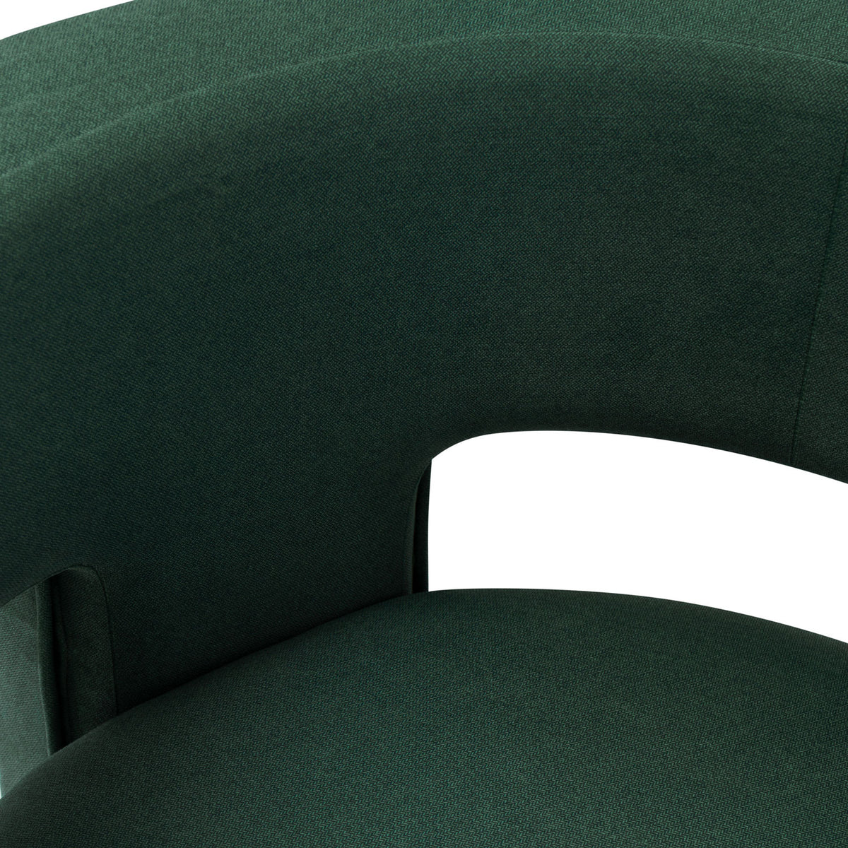 Poltrona Sevilla Velvet Galicia Verde, Champaña