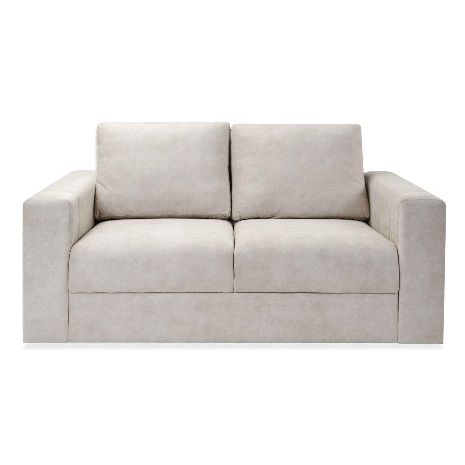 Sofá 2 Puestos Sevilla Velvet Zarem Ivory, Champaña