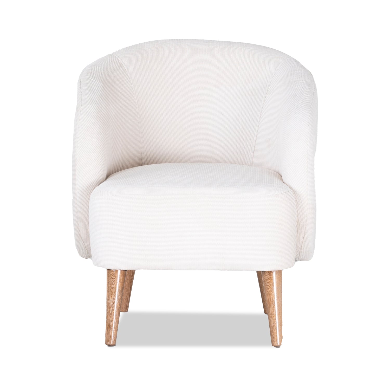 Poltrona Colin Nhilo Velvet Sand, Natural