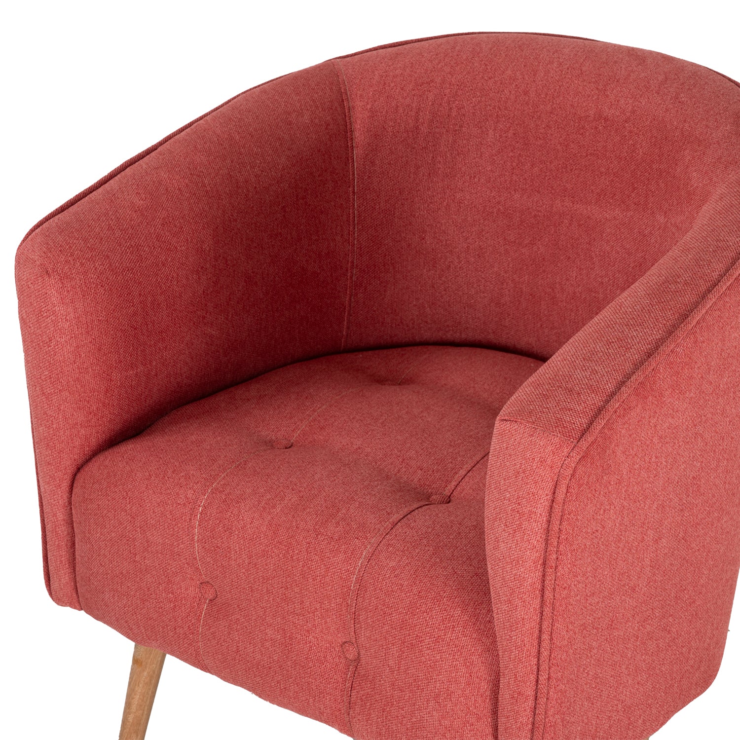 Poltrona Celeste Lino Rihana Coral, Natural