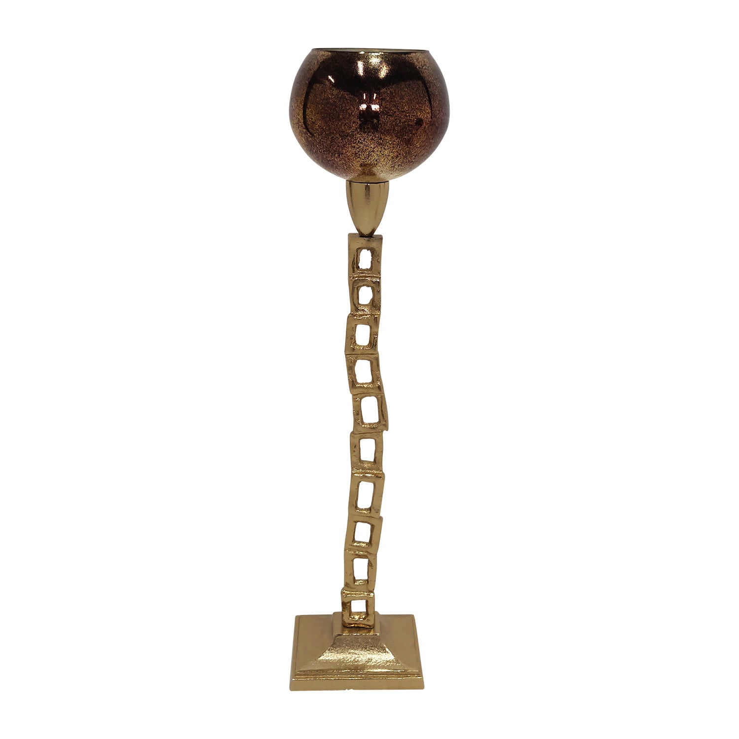 Candelabro 51X13X13  Dorado