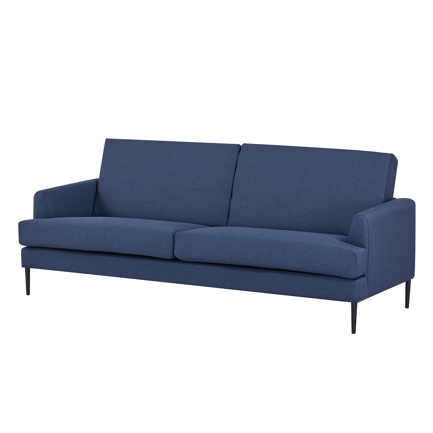 Sofá 3 Puestos Lexus Microfibra Azul