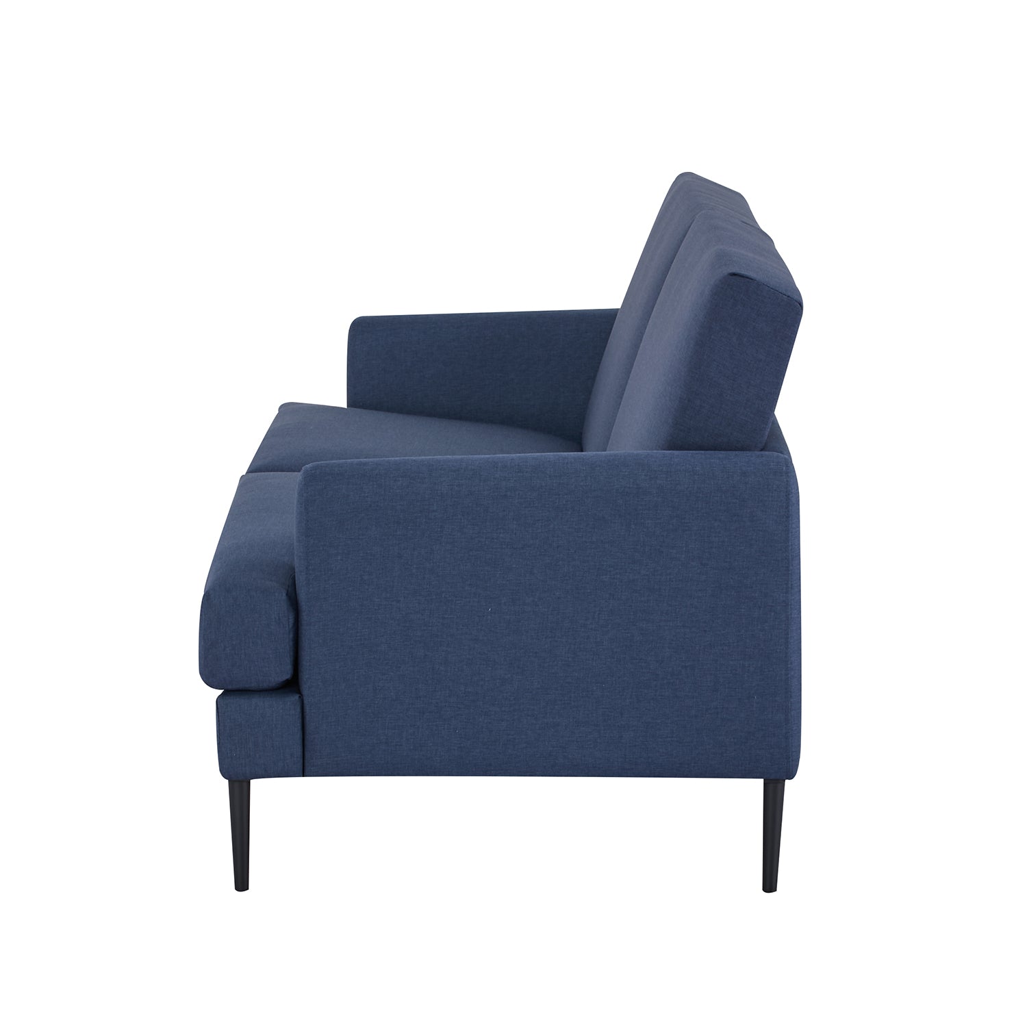 Sofá 3 Puestos Lexus Microfibra Azul