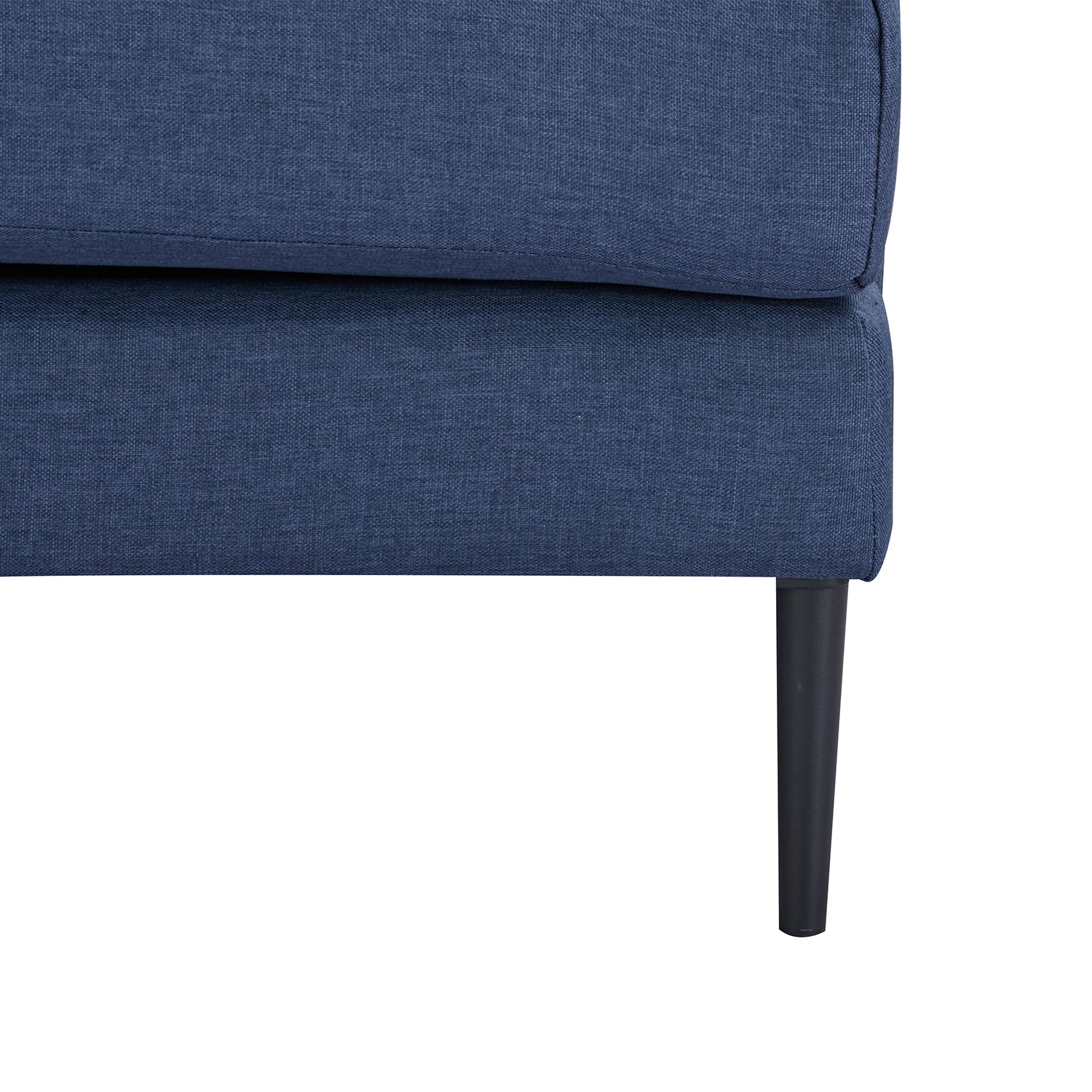 Sofá 3 Puestos Lexus Microfibra Azul