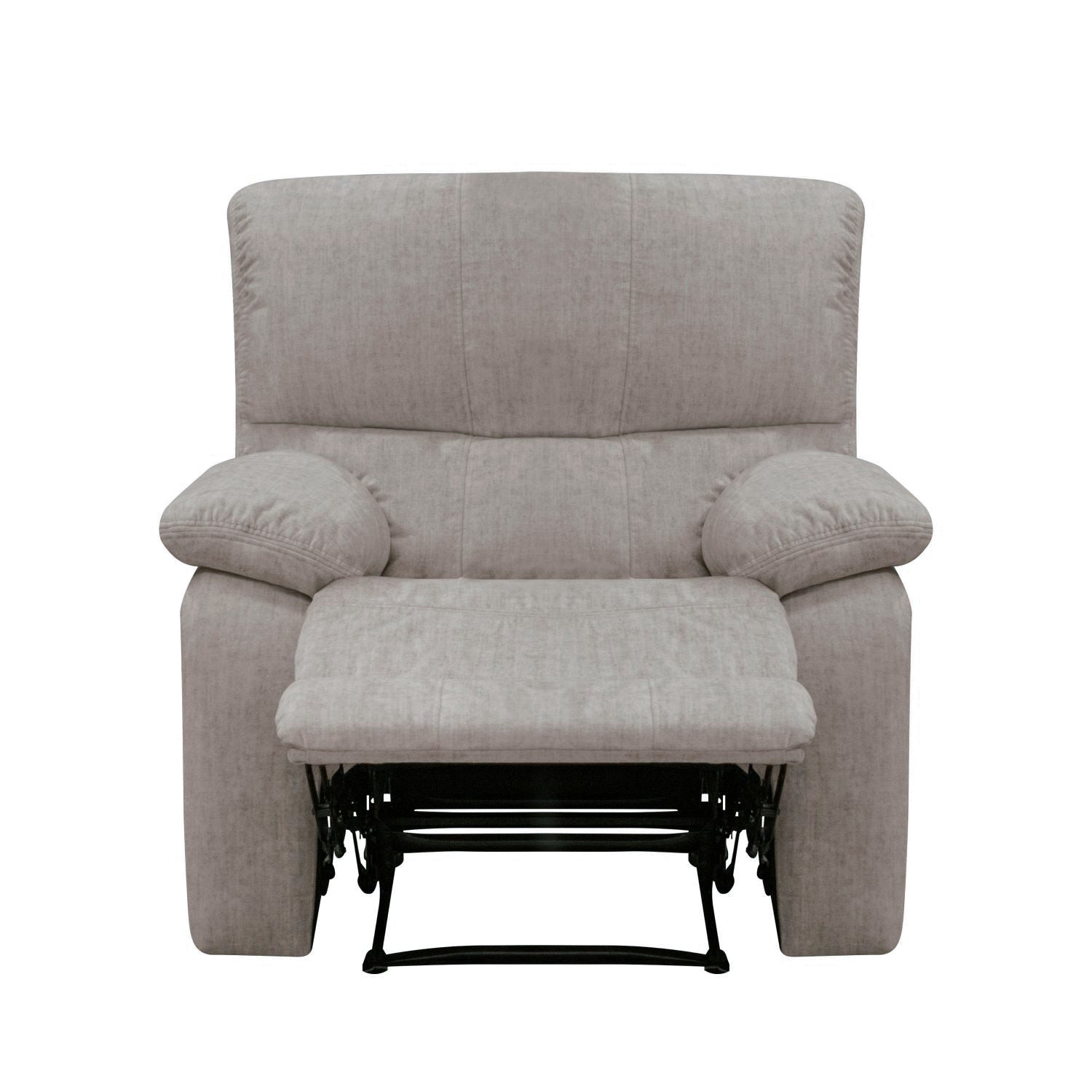 Sillón Reclinable Star Velvet Azafran Crudo