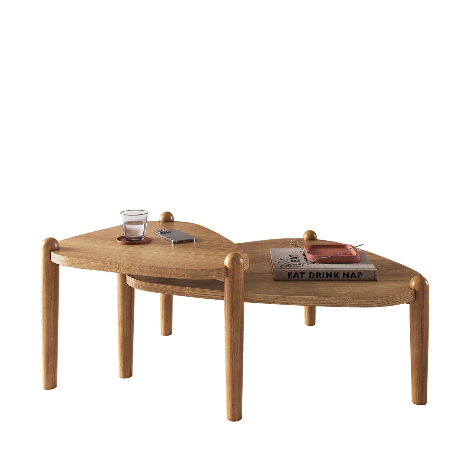Mesa de Centro Alaska 84X33X67 Natural