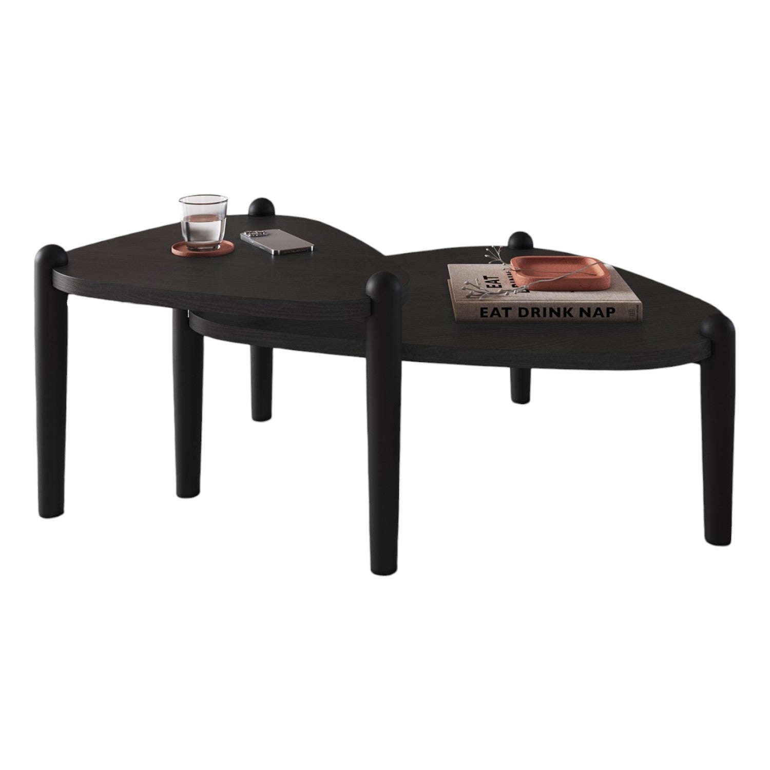 Mesa de Centro Alaska 84X33X67 Negro