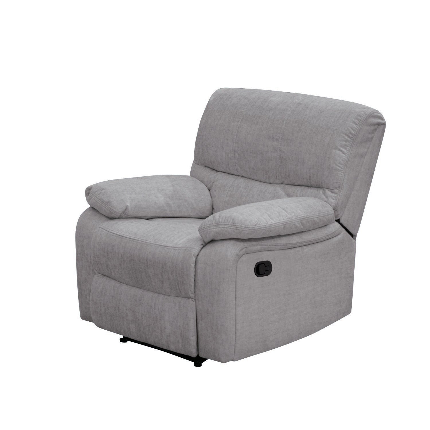Sillón Reclinable Star Velvet Atlas Gris