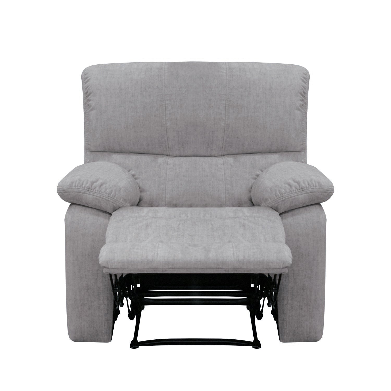 Sillón Reclinable Star Velvet Atlas Gris