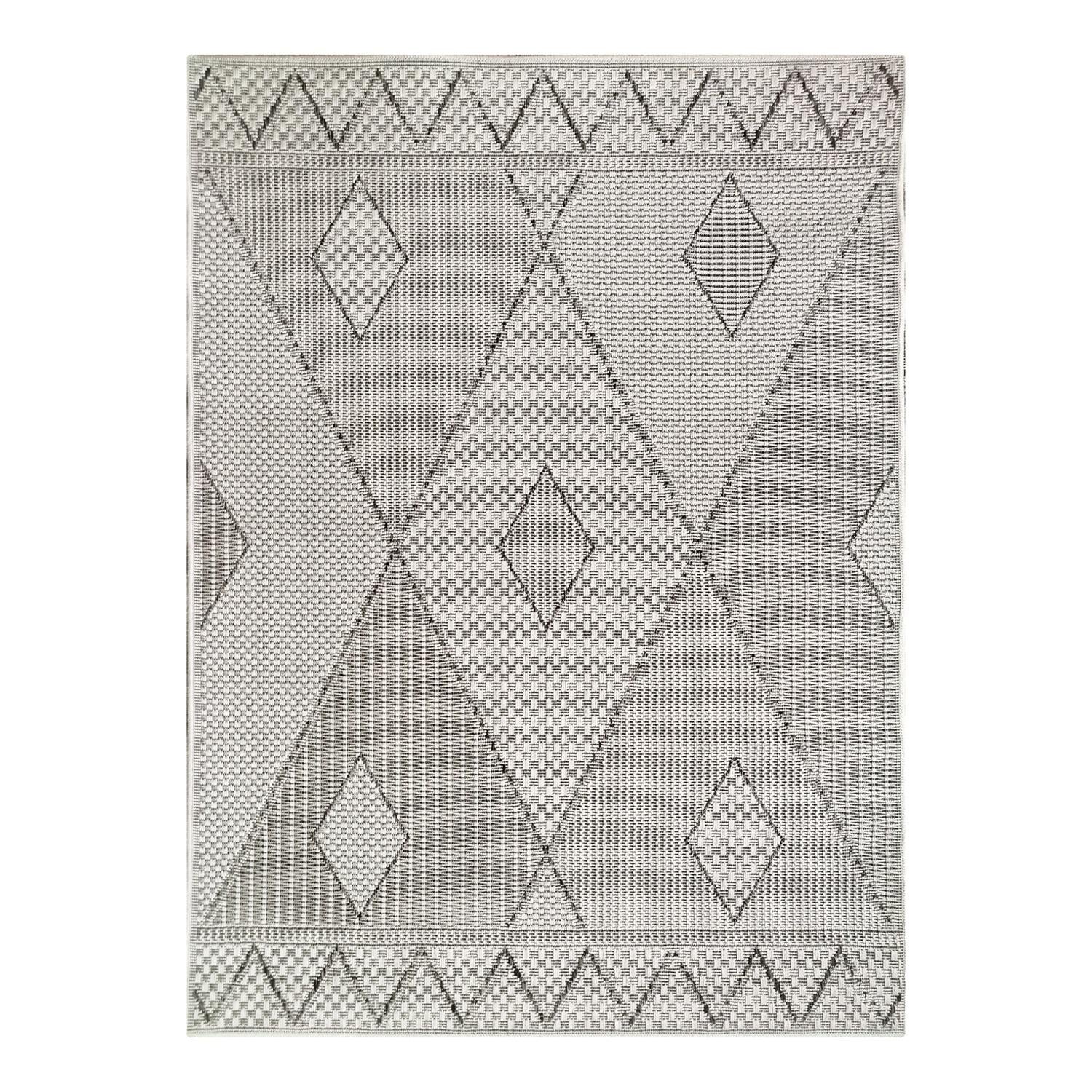 Alfombra 120X170Cm Habana Tonos Gris B