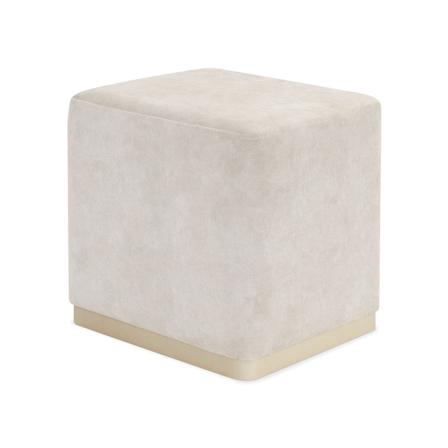 Puff Paris Velvet Ivory, Champaña