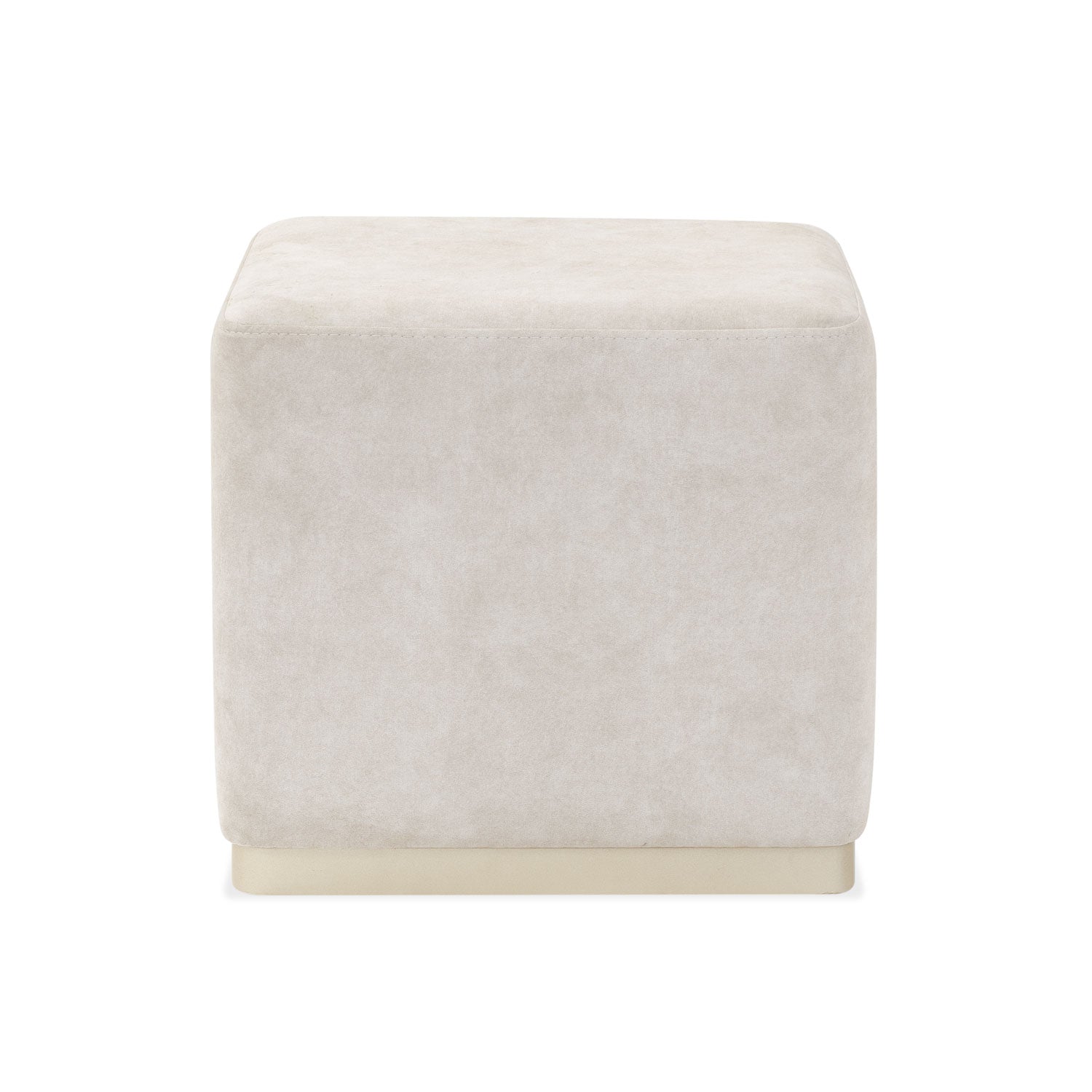 Puff Paris Velvet Ivory, Champaña