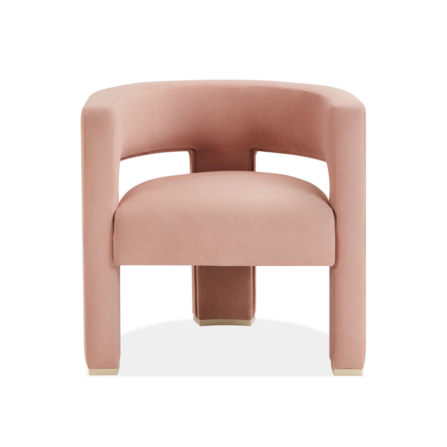 Poltrona Sevilla Velvet Galicia Rosa, Champaña