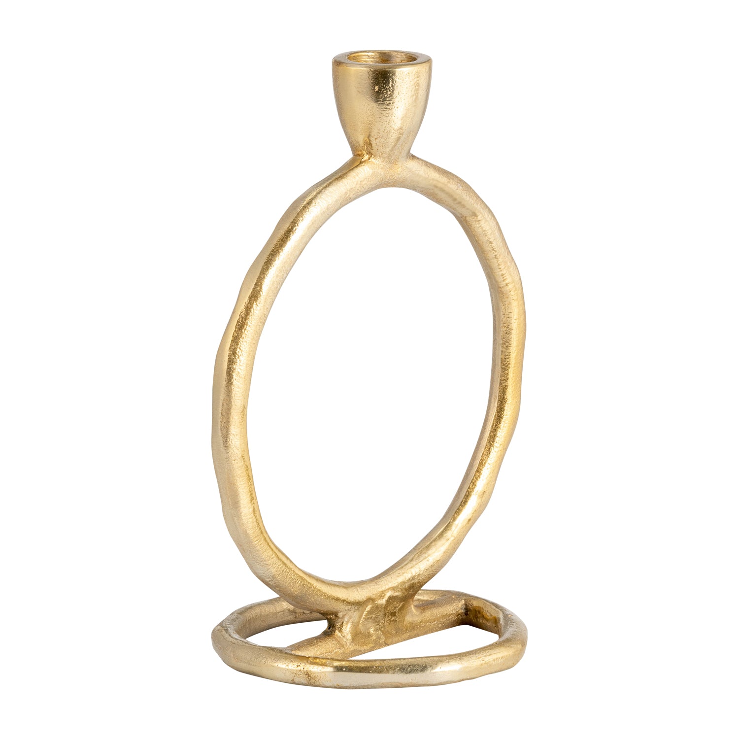 Candelabro 18X15X10 Dorado Circular