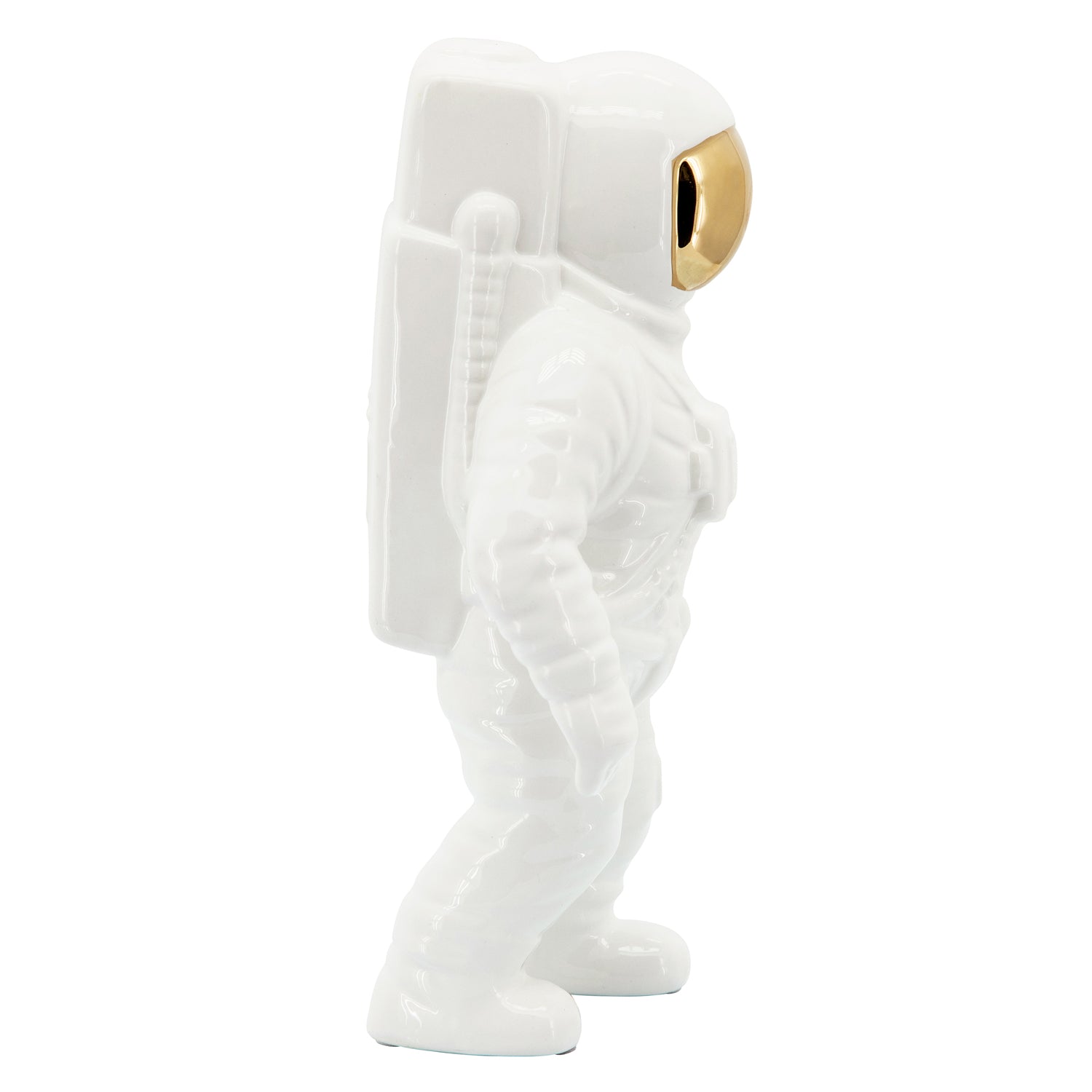 Figura 28X15  Blanco Dorado Astronauta