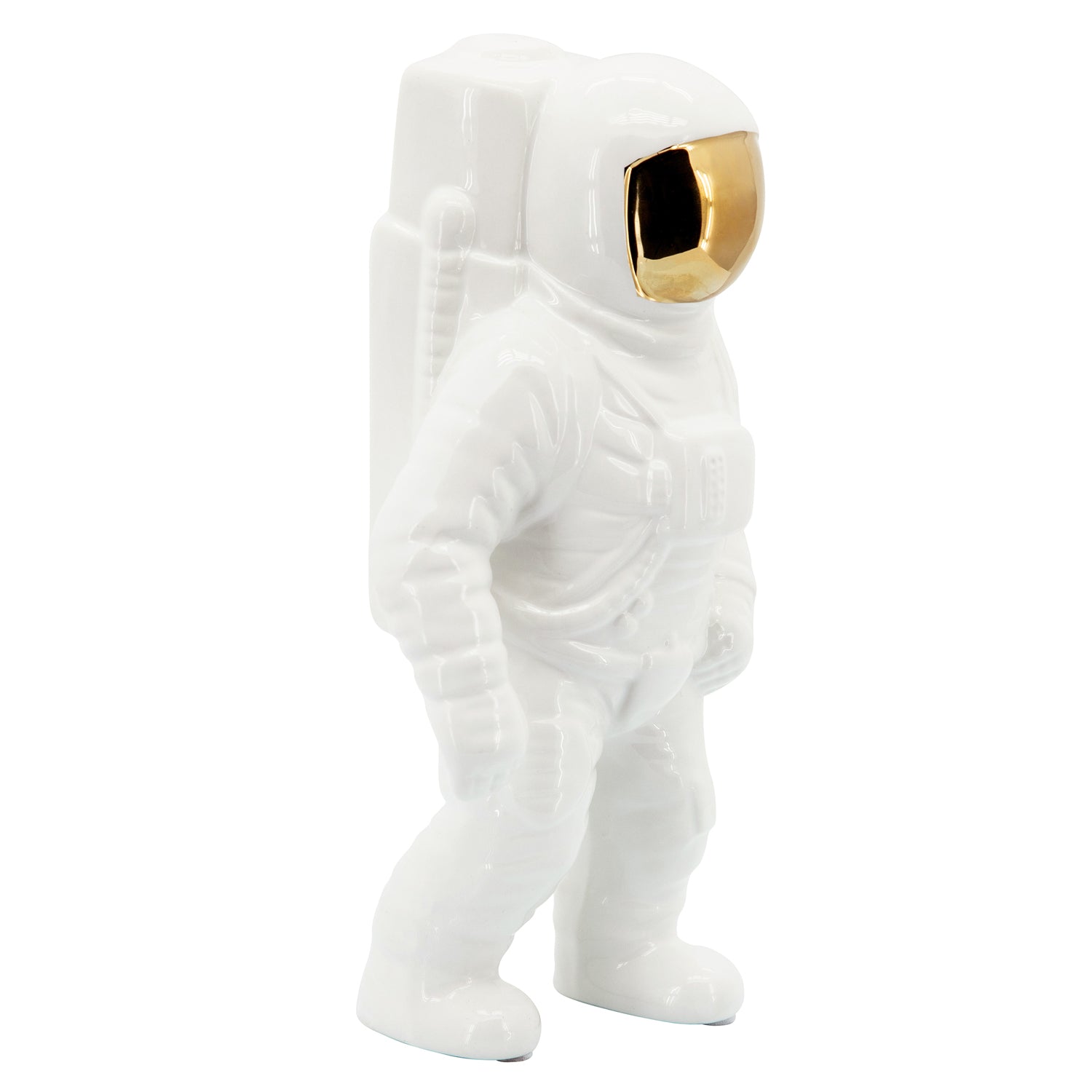 Figura 28X15  Blanco Dorado Astronauta