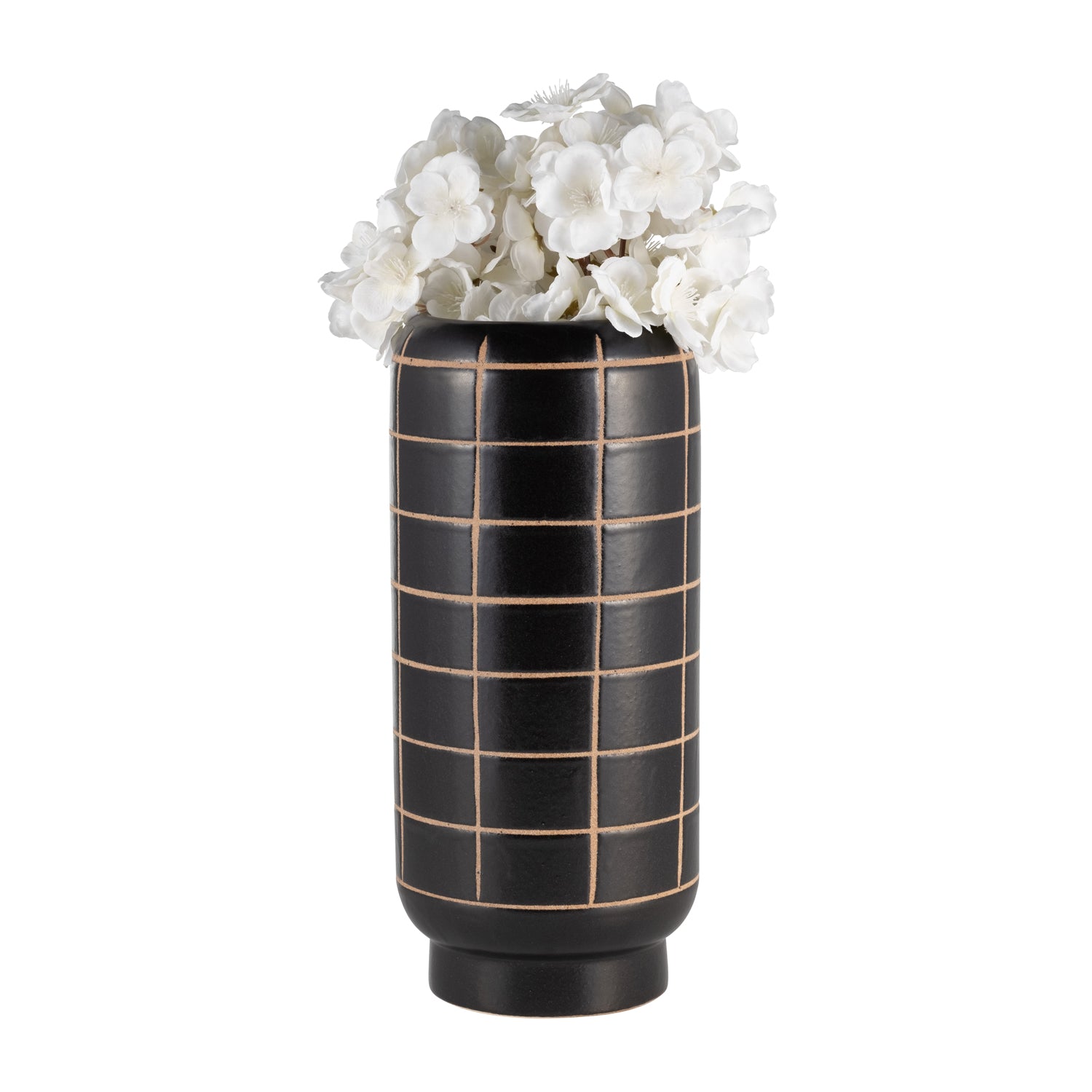 Jarron 33X15  Negro