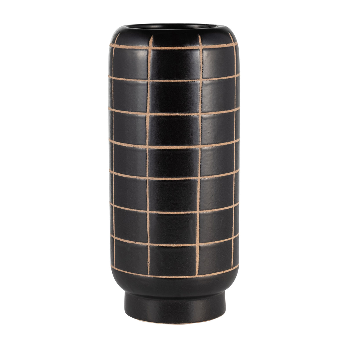 Jarron 33X15  Negro