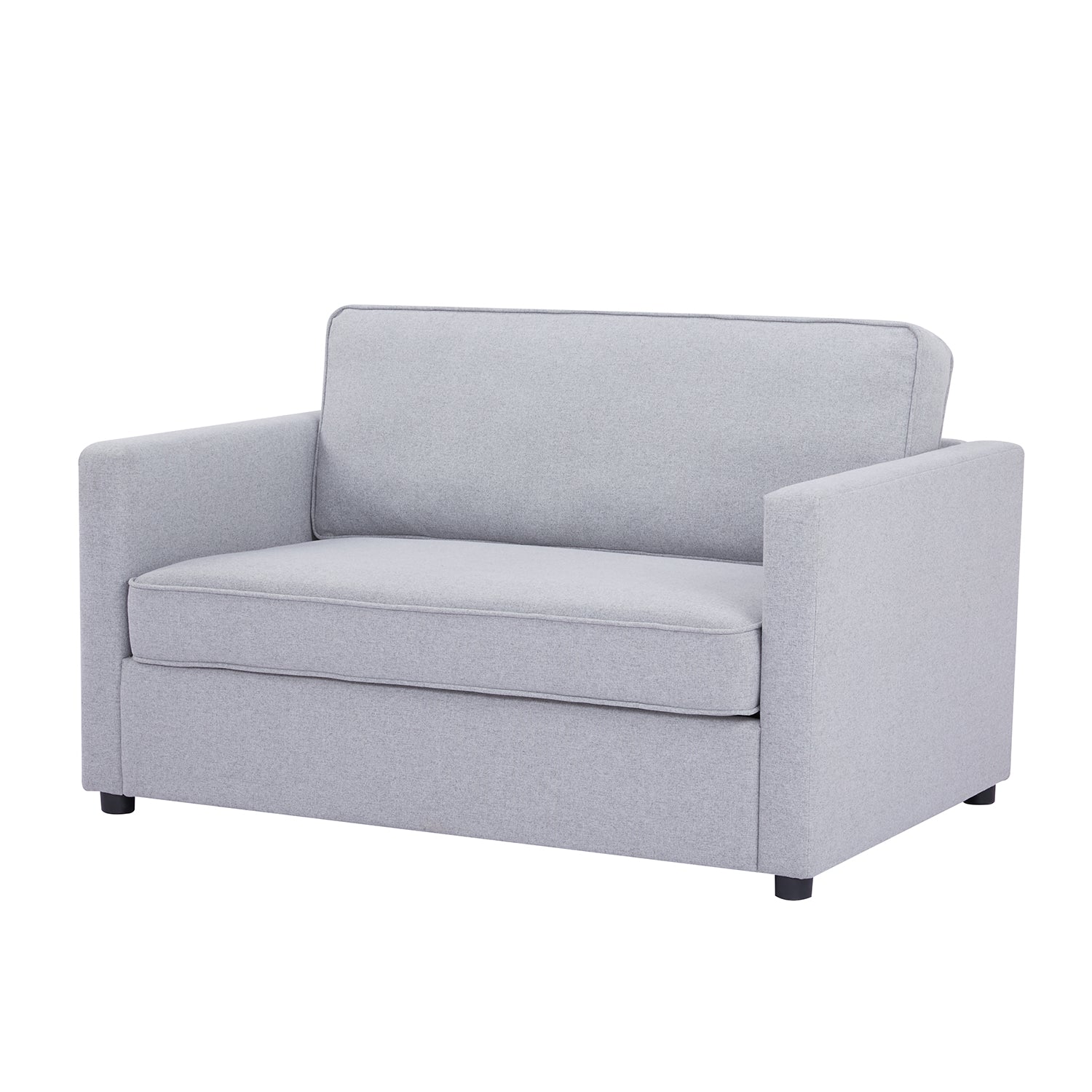 Sofa Cama Soho Microfibra Gris Plata