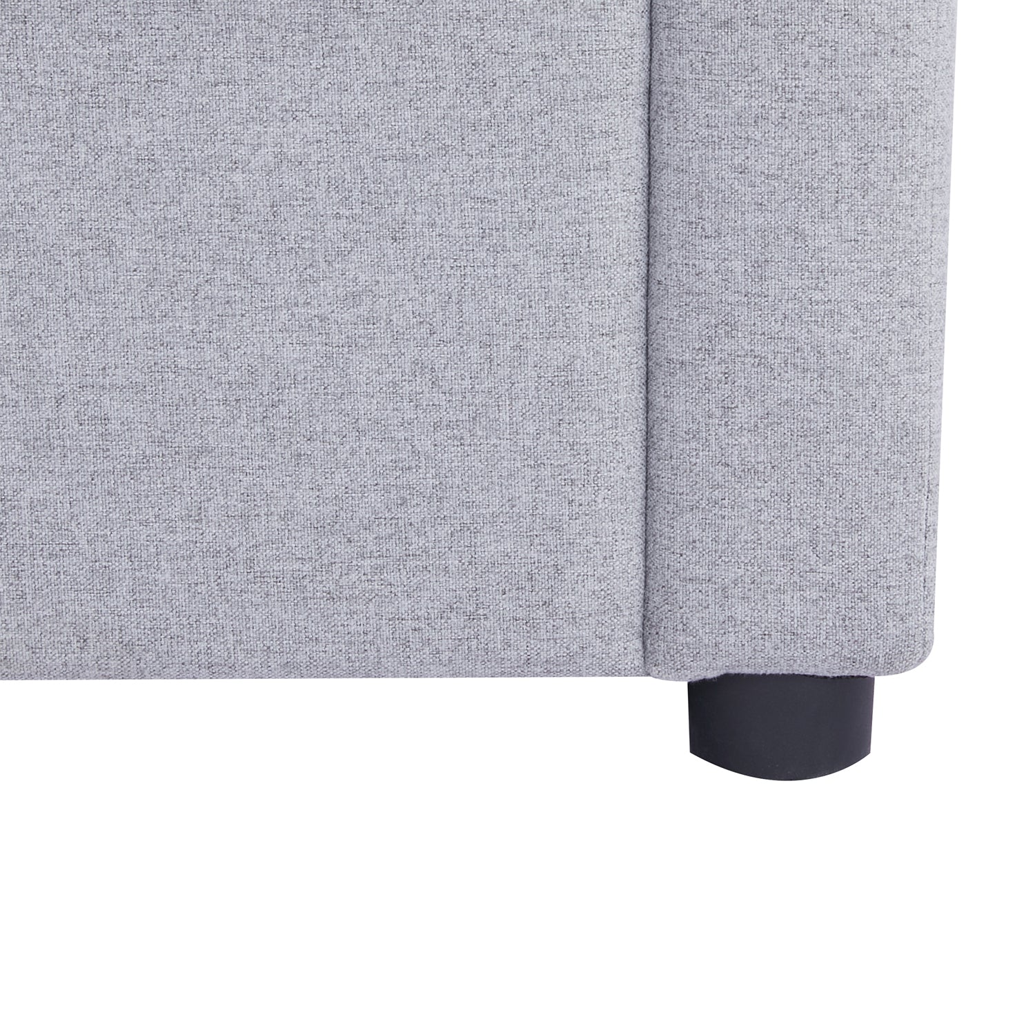 Sofa Cama Soho Microfibra Gris Plata