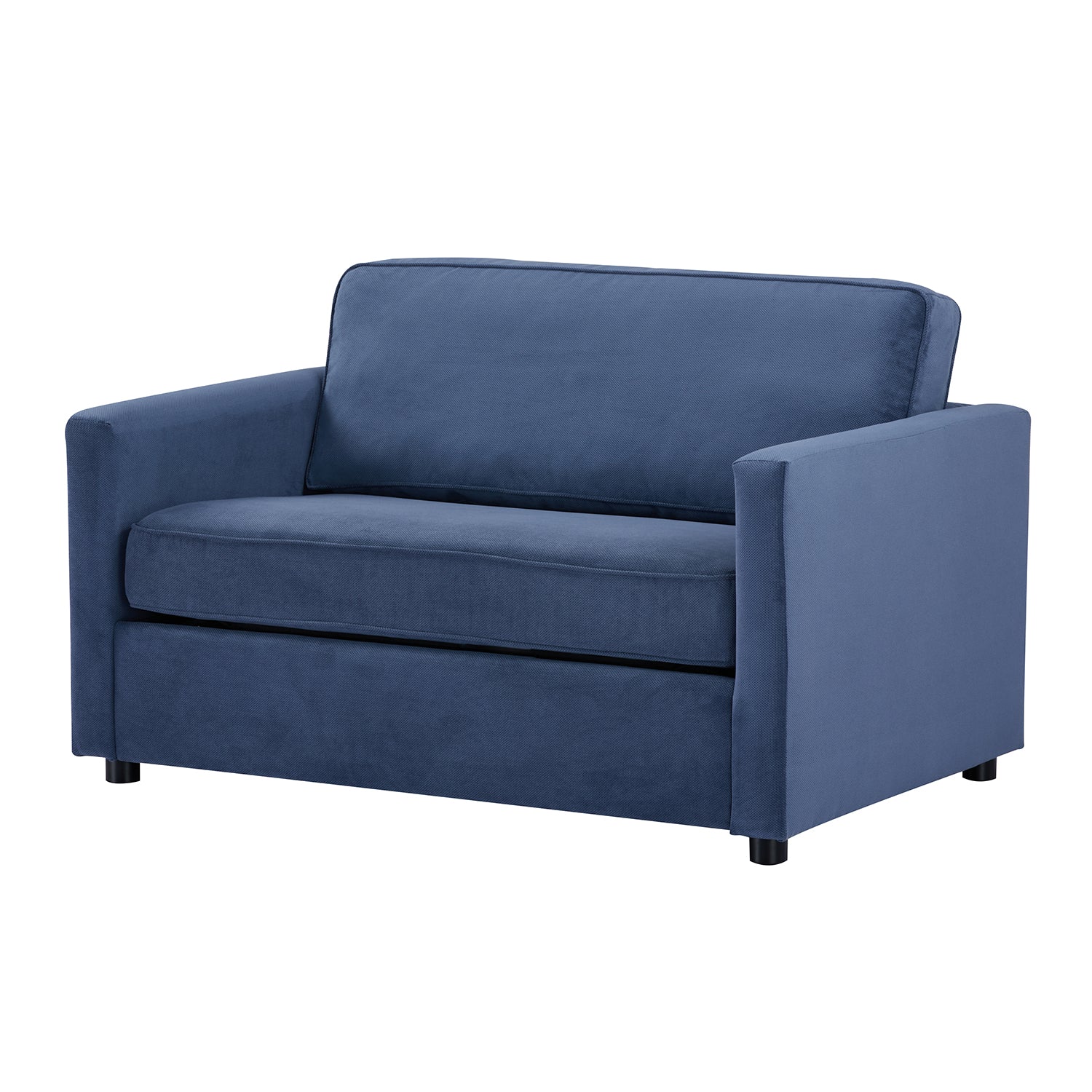 Sofa Cama Soho Microfibra Azul