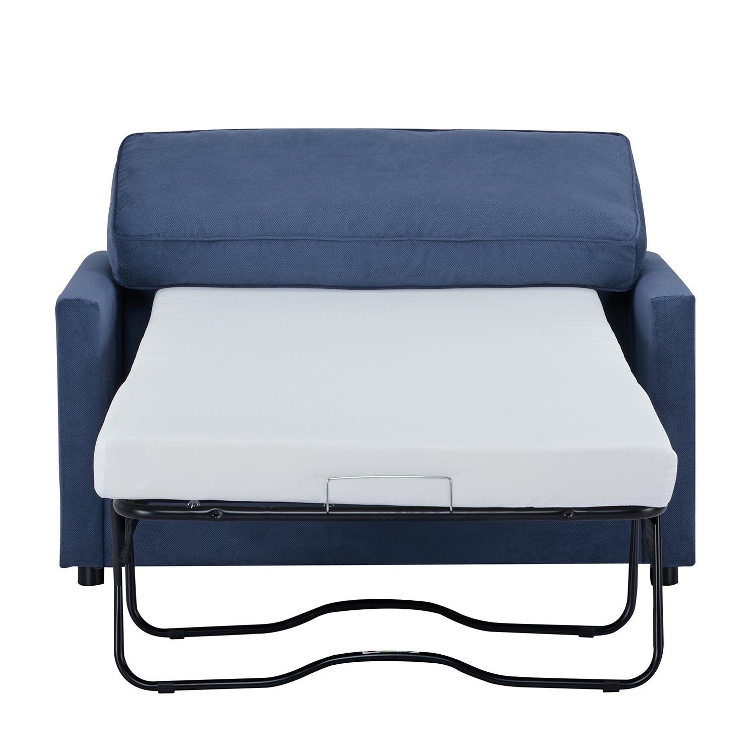 Sofa Cama Soho Microfibra Azul