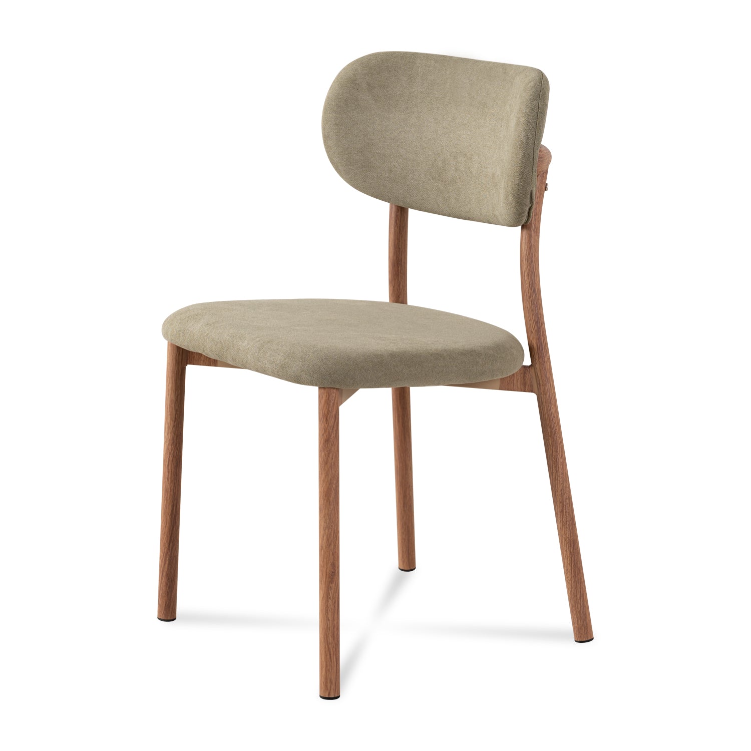 4 Sillas de Comedor Dousty Microfibra Verde