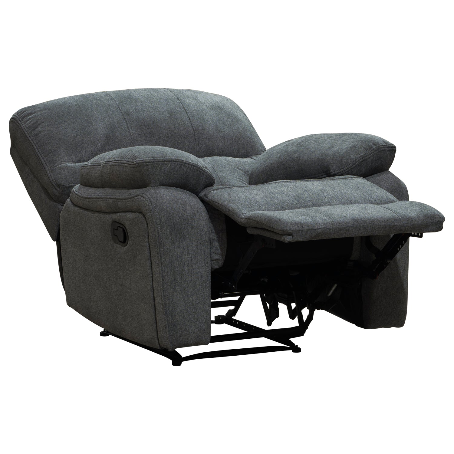 Sillón Reclinable Star Microfibra Nakano Humo