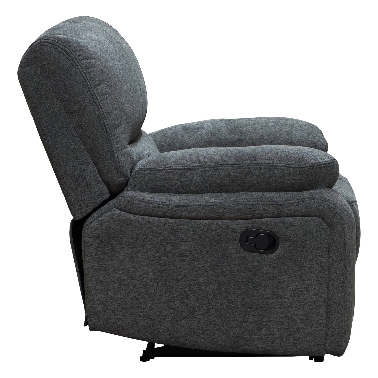 Sillón Reclinable Star Microfibra Nakano Humo