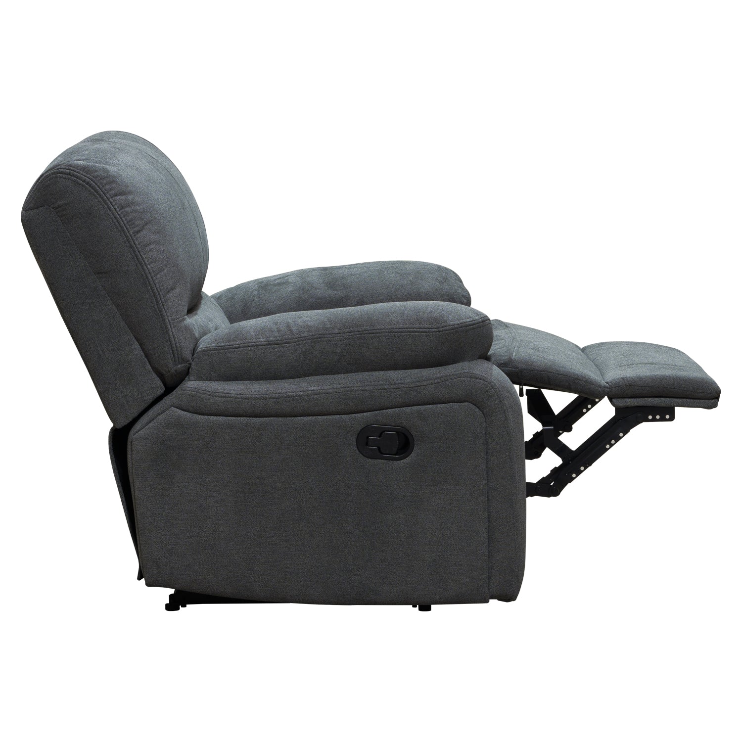 Sillón Reclinable Star Microfibra Nakano Humo