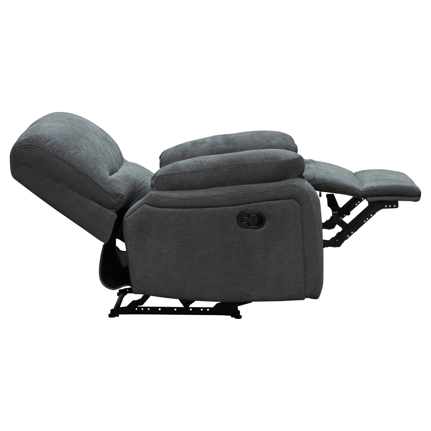 Sillón Reclinable Star Microfibra Nakano Humo