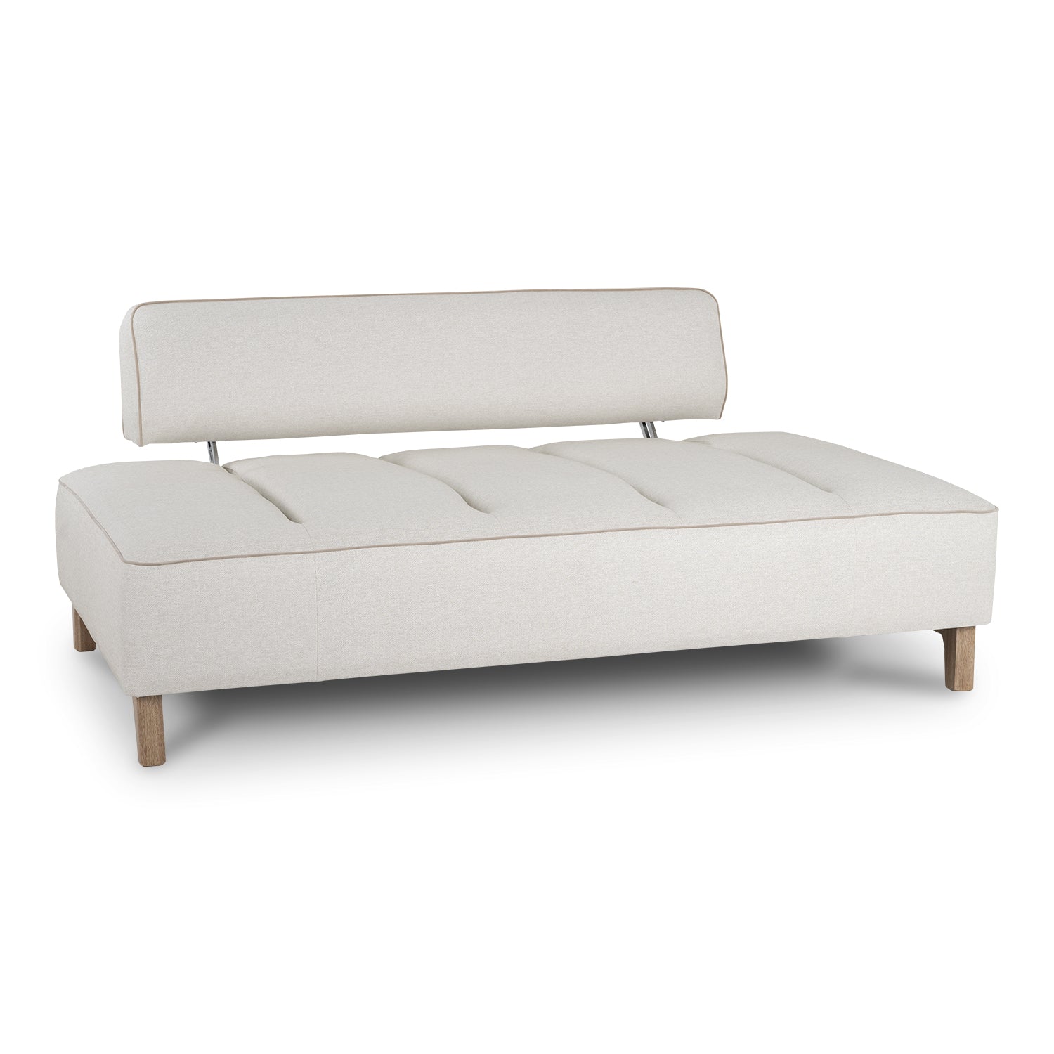 Sofá Cama Sidney Eurolino Vitore Marfil, Natural