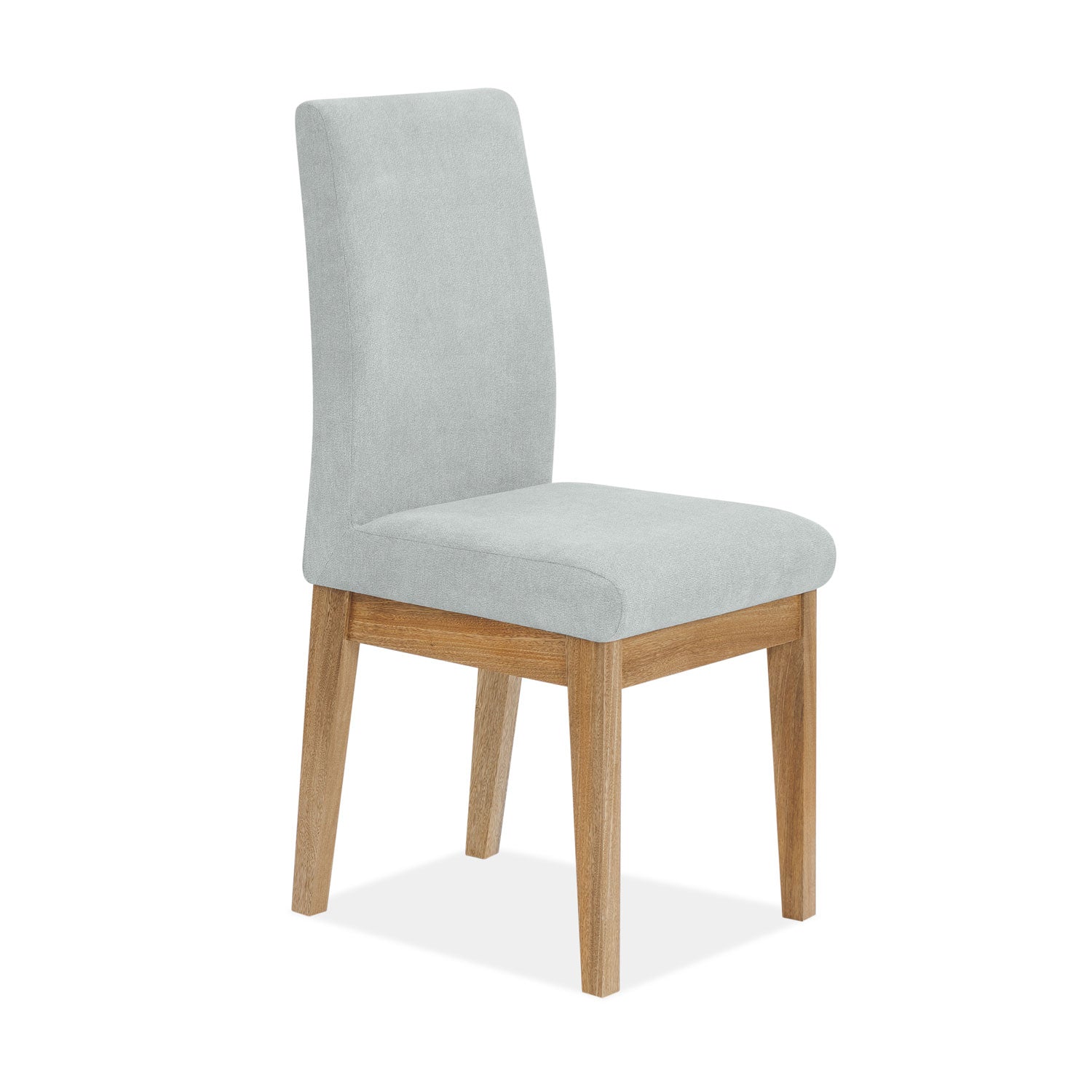 Comedor 6 Puestos Cannes Microfibra Nakano Gris Plata, Natural
