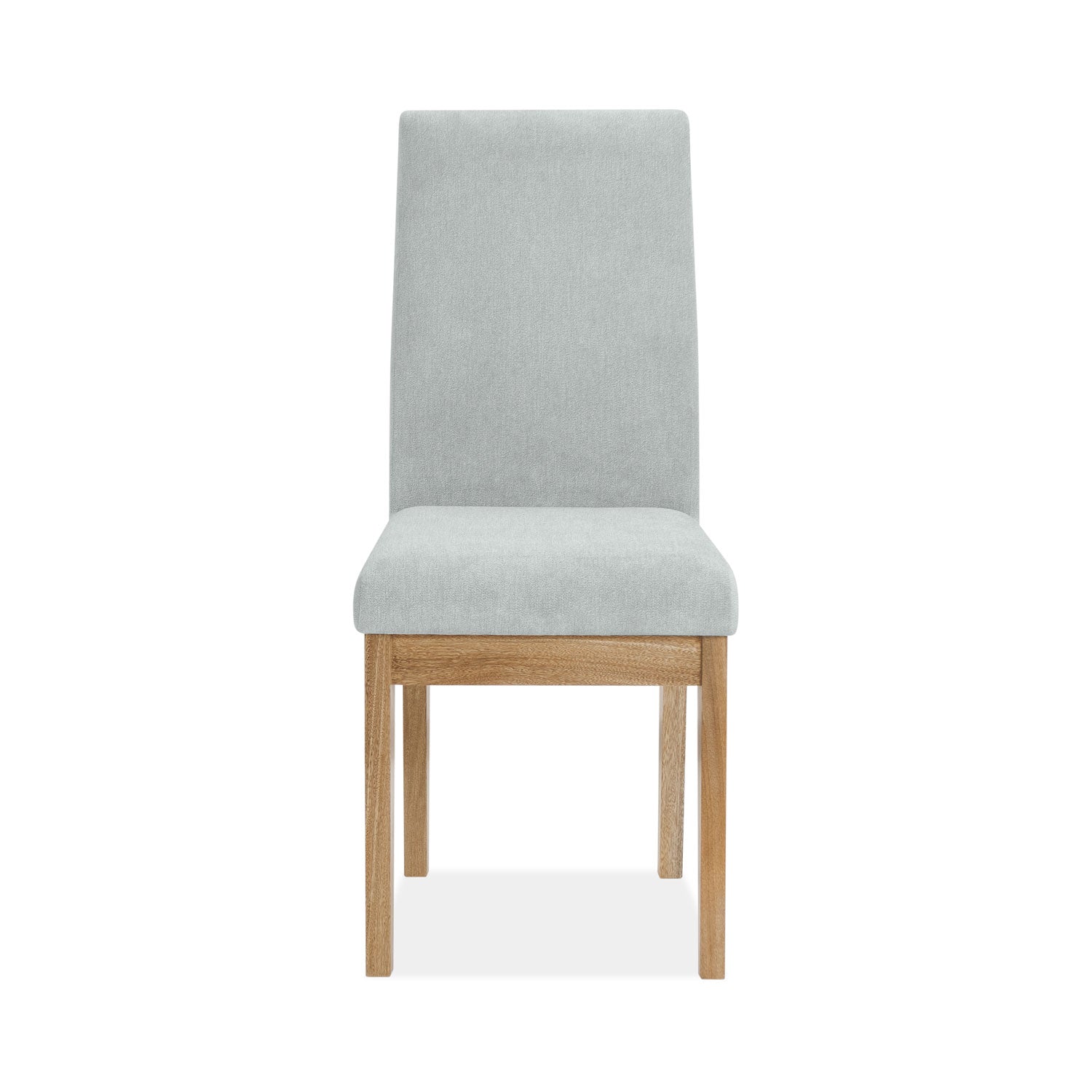 Comedor 6 Puestos Cannes Microfibra Nakano Gris Plata, Natural