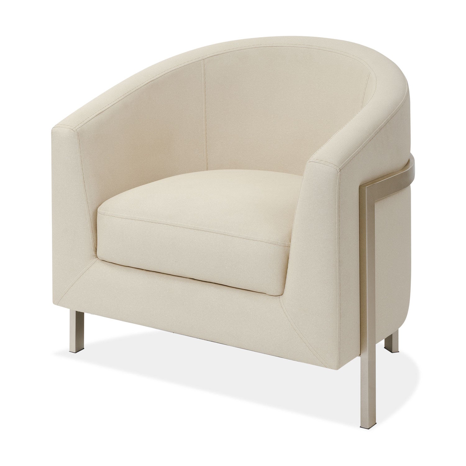 Poltrona Berlin Eurolino Preston Marfil, Champaña