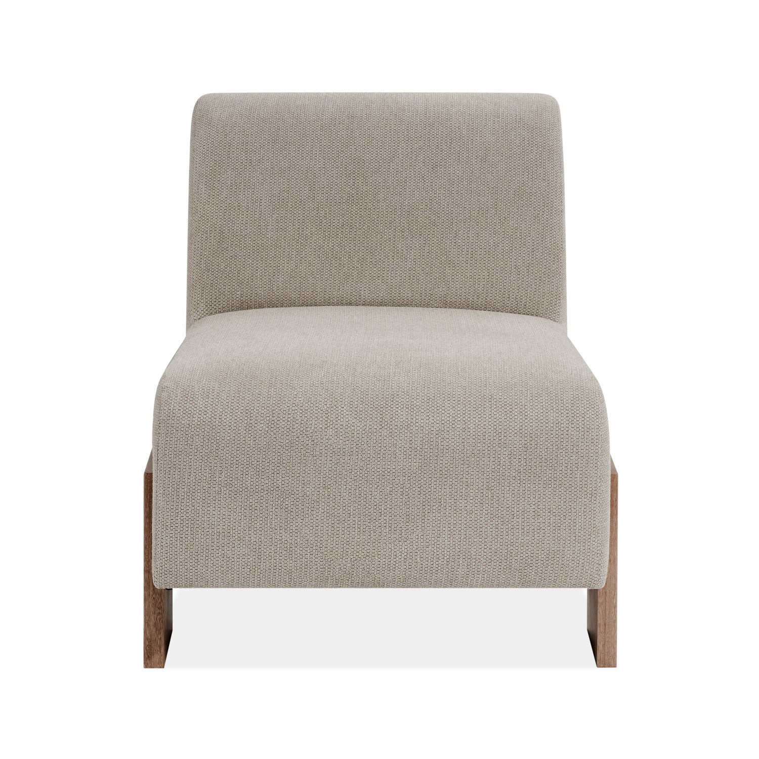 Poltrona Denver Lino Taupe, Natural