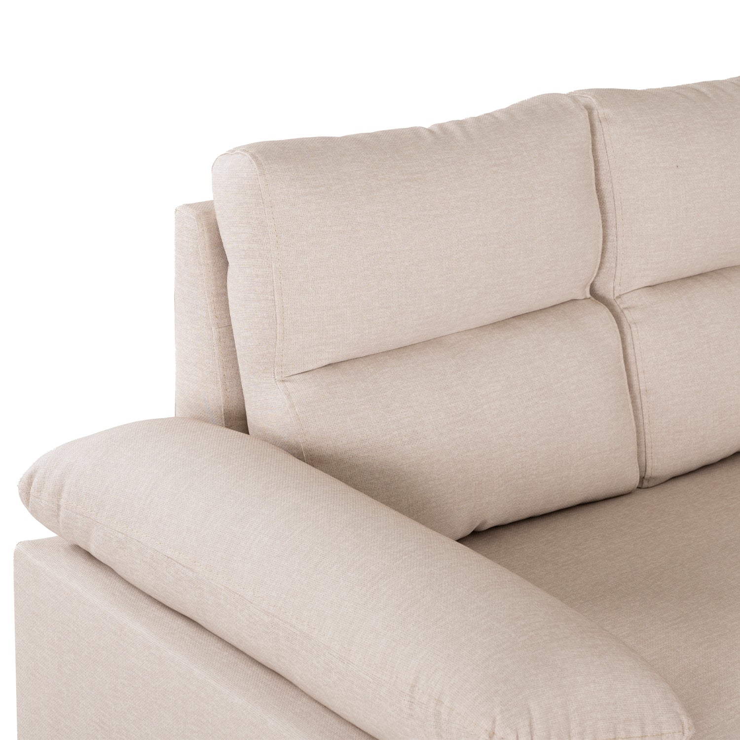 Juego de Sala Barton Eurolino Beige, Champaña