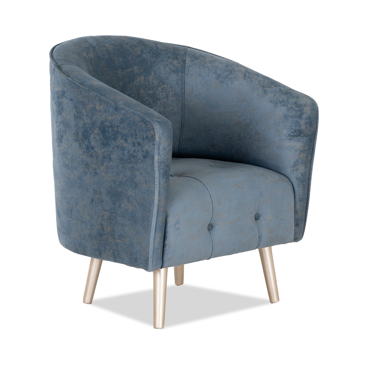 Poltrona Celeste Lino Bouquete Celeste, Champaña